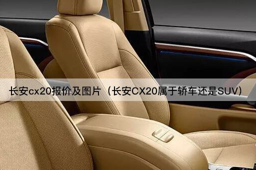 长安cx20报价及*（长安CX20属于轿车还是SUV）