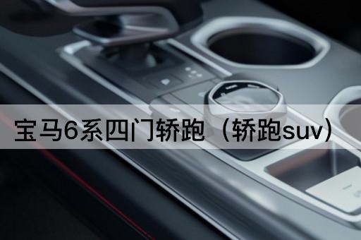 宝马6系四门轿跑（轿跑跨界车）