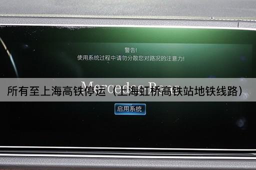 所有至上海高铁停运（上海虹桥站地铁线路）