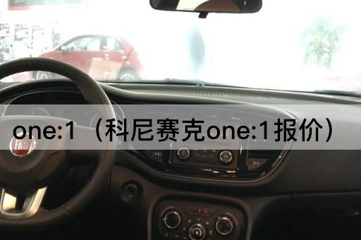 one:1（科尼赛克one:1价格）