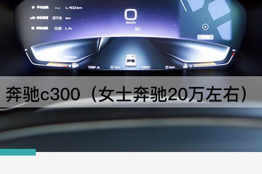 奔驰C300：女士首选，20万预算之选