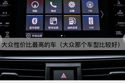 大众性价比之选：哪款车型更胜一筹？