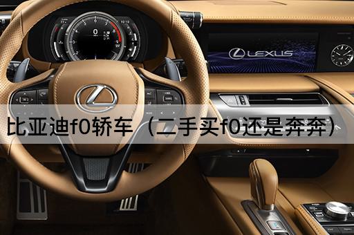 比亚迪f0轿车（二手买f0还是奔奔）