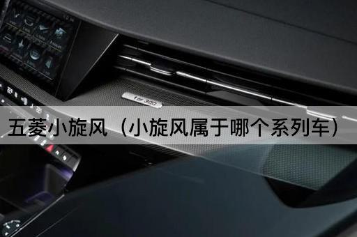 五菱小旋风（小旋风属于哪个系列车）