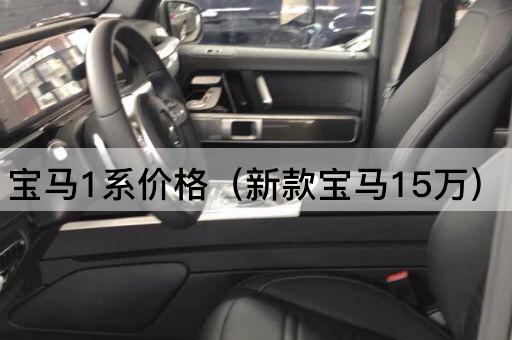 宝马1系价格（新款宝马15万）