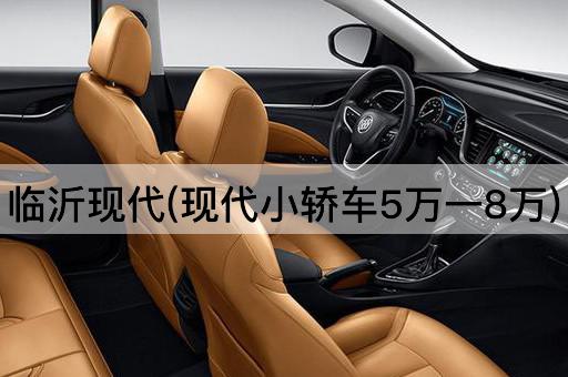 临沂现代(现代小轿车5万一8万)