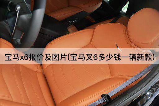 宝马x6报价及*(宝马叉6多少钱一辆新款)