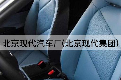 *现代汽车厂(*现代集团)