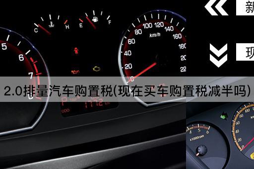 2.0排量汽车购置税(现在买车购置税减半吗)
