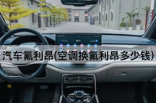 汽车氟利昂(空调换氟利昂多少钱)