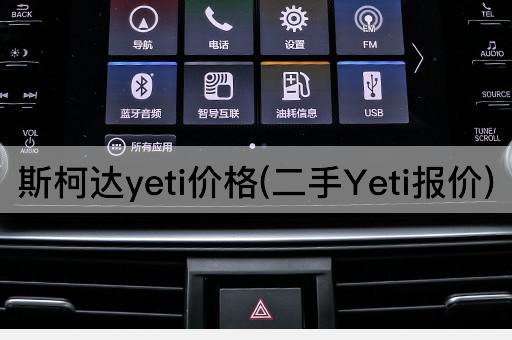 斯柯达yeti价格(二手Yeti报价)