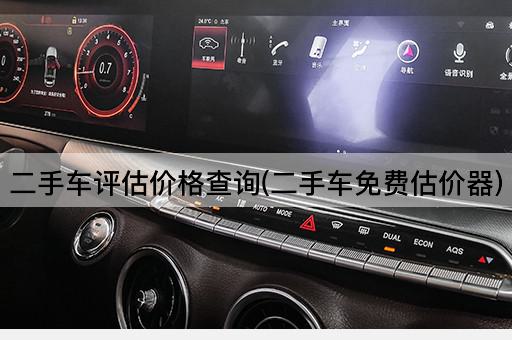 二手车评估价格查询(二手车*估价器)