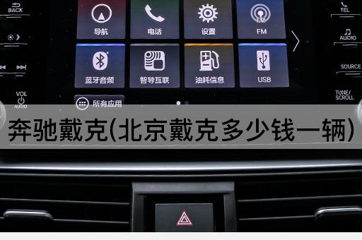 奔驰戴克(*戴克多少钱一辆)