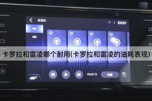 卡罗拉和雷凌哪个耐用(卡罗拉和雷凌的油耗表现)