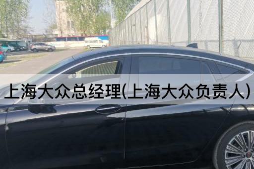 上海大众总经理(上海大众负责人)