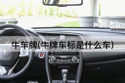 牛车牌(牛牌车标是什么车)