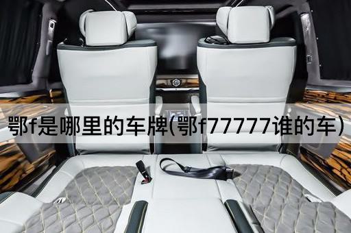 鄂f是哪里的车牌(鄂f77777谁的车)
