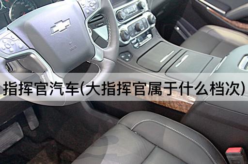 指挥官汽车(大指挥官属于什么档次)