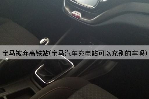 宝马被弃高铁站(宝马汽车充电站可以充别的车吗)
