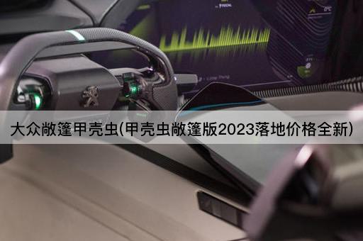 大众敞篷甲壳虫(甲壳虫敞篷版2023落地价格全新)