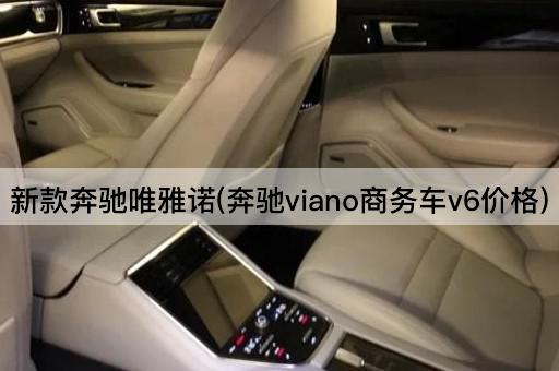 新款奔驰唯雅诺(奔驰viano商务车v6价格)