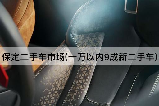 保定二手车市场(一万以内9成新二手车)