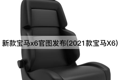 新款宝马x6官图发布(2021款宝马X6)