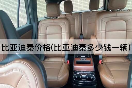 比亚迪秦价格(比亚迪秦多少钱一辆)