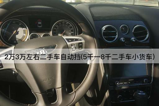 2万3万左右二手车自动挡(5千一8千二手车小货车)