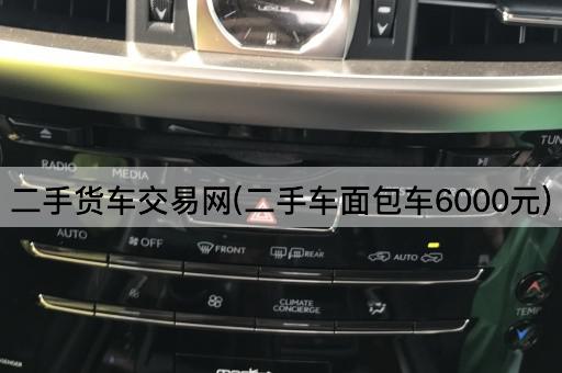 二手货车交易网(二手车面包车6000元)