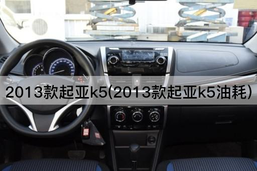 2013款起亚k5(2013款起亚k5油耗)
