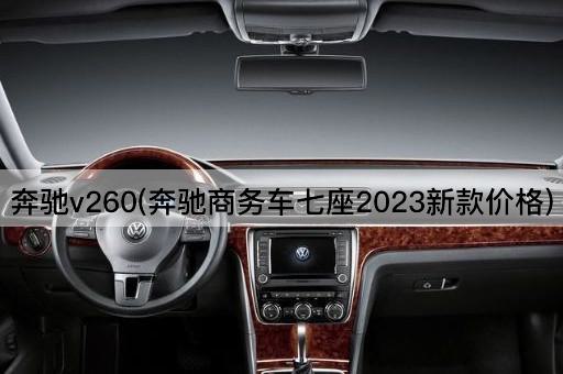 奔驰v260(奔驰商务车七座2023新款价格)