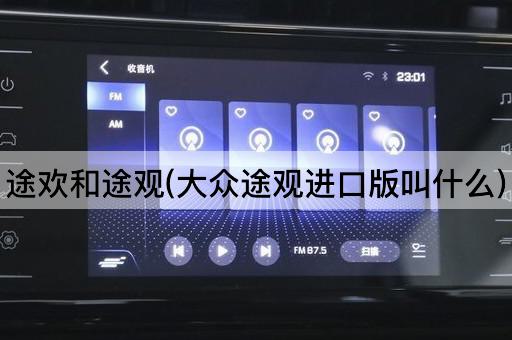 途欢和途观(大众途观进口版叫什么)