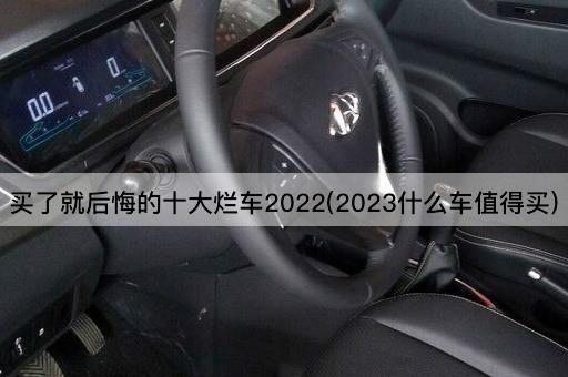 买了就后悔的十大烂车2022(2023什么车值得买)