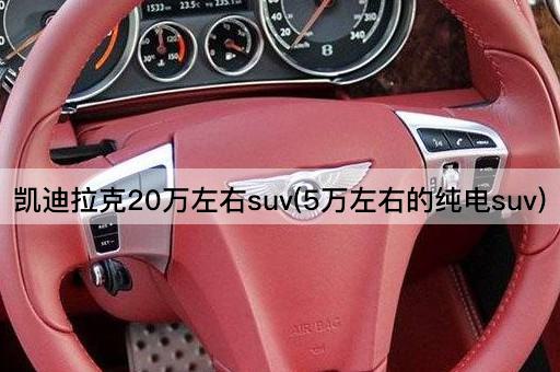 凯迪拉克20万左右suv(5万左右的纯电suv)