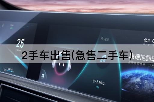 2手车出售(急售二手车)