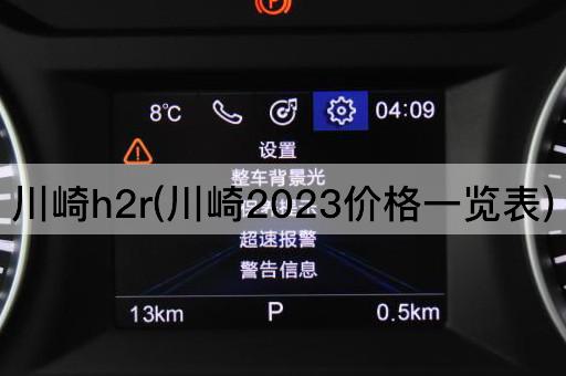 川崎h2r(川崎2023价格一览表)