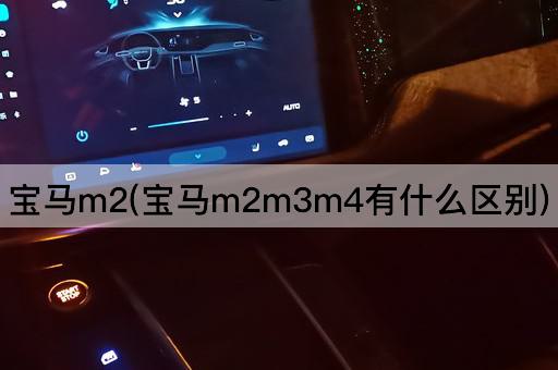 宝马m2(宝马m2m3m4有什么区别)