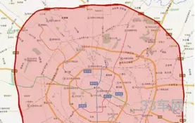 成都限行路段(成都限行区域地图)