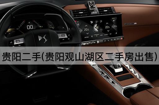 贵阳二手(贵阳观山湖区二手房出售)