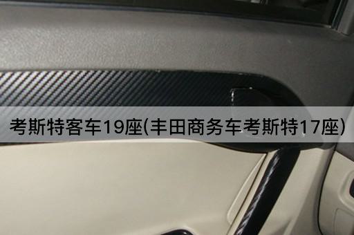 考斯特客车19座(丰田商务车考斯特17座)