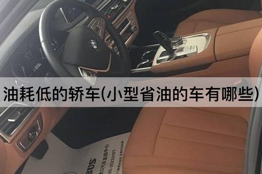 油耗低的轿车(小型省油的车有哪些)