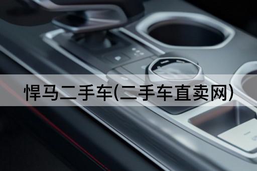 悍马二手车(二手车直卖网)
