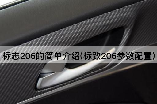 标志206的简单介绍(标致206参数配置)