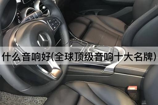 什么音响好(全球顶级音响十大名牌)