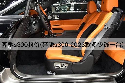 奔驰s300报价(奔驰s300 2023款多少钱一台)
