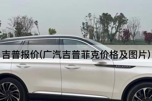 吉普报价(广汽吉普菲克价格及图片)