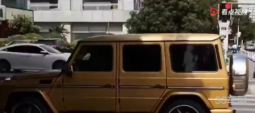 黄金奔驰大g图片(奔驰g63图片高清图片)