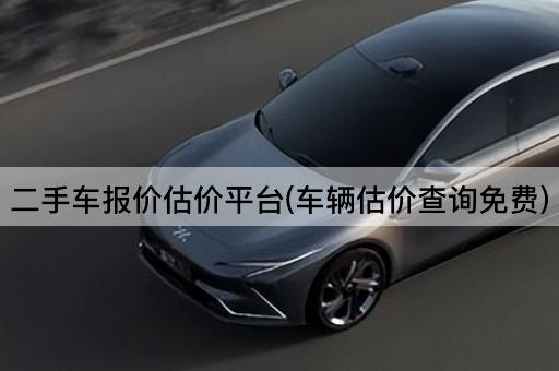 二手车报价估价平台(车辆估价查询免费)