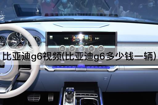 比亚迪g6视频(比亚迪g6多少钱一辆)
